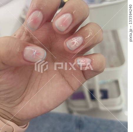 Creative nail art featuring intricate designs, vibrant colors, and unique patterns. Perfect for beauty and fashion photography, showcasing trends in nail designs and the artistry of manicure. Creative nail art featuring intricate designs, vibrant colors, and unique patterns. Perfect for beauty and fashion photography, showcasing trends in nail designs and the artistry of manicure. 133594240