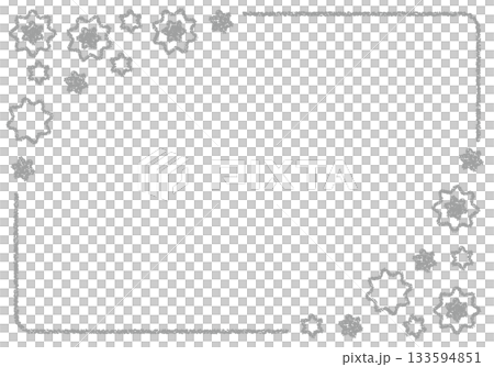 手描きのクレヨン素材 背景 ウイルスイメージのフレーム 手描きのクレヨン素材 背景 ウイルスイメージのフレーム 133594851