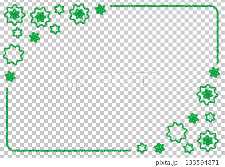 Hand-drawn crayon background with a virus image frame Hand-drawn crayon background with a virus image frame 133594871