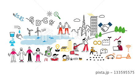 SDGsのイメージ SDGsのイメージ 133595575
