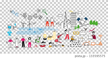 SDGsのイメージ SDGsのイメージ 133595575