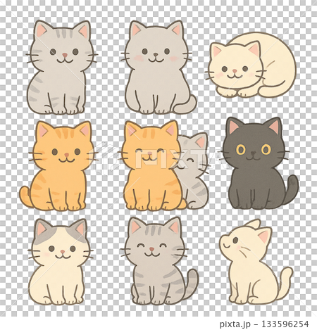 Cat selling me 133596254