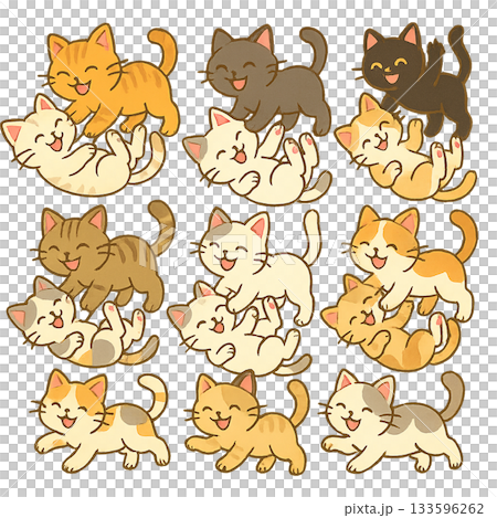Various cats 133596262