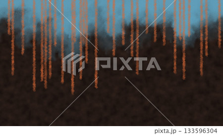 どんよりとした線とグラデーションの背景 どんよりとした線とグラデーションの背景 133596304