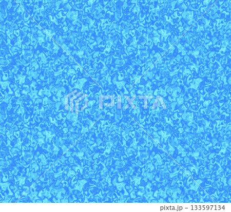Abstract Swirling Blue Marble Texture Pattern, Fluid Waves in Shades of Azure, Navy, Cyan, and Indigo with Glossy Ethereal Surface 133597134