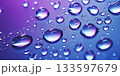 water drops on green background 133597679