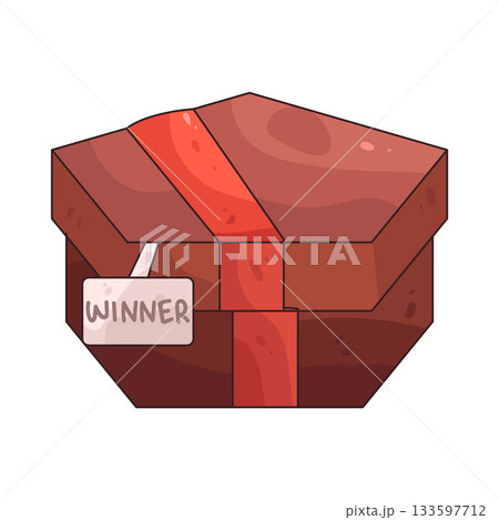 illustration of winner gift 133597712