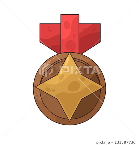 illustration of medal 133597730