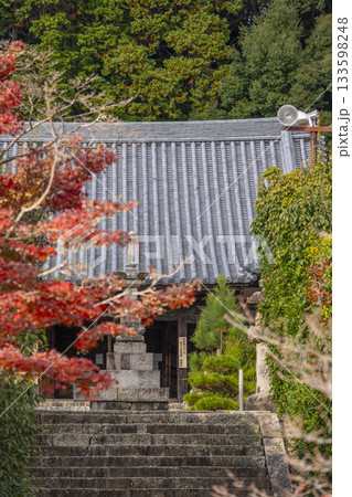 満願寺　金堂　紅葉の季節（兵庫県川西市） 133598248