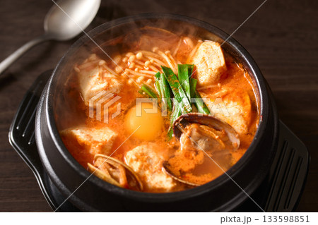 アサリのスンドゥプチゲ 133598851