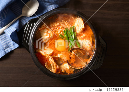 アサリのスンドゥプチゲ 133598854