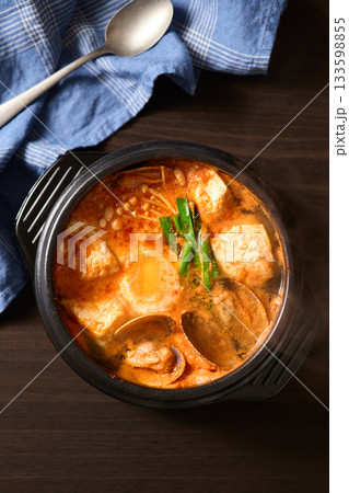 アサリのスンドゥプチゲ アサリのスンドゥプチゲ 133598855