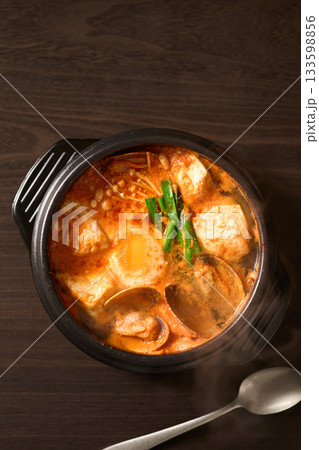 アサリのスンドゥプチゲ 133598856