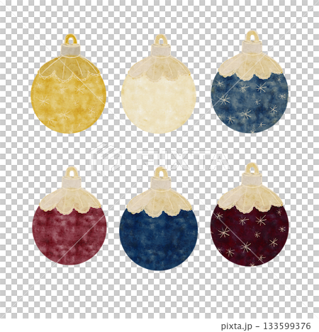 Christmas tree colorful textured ornaments isolated on white background. Watercolor clip art perfect for wrapping paper, cards, Christmas, new year, stickers, textile, posters, totes design. Christmas tree colorful textured ornaments isolated on white background. Watercolor clip art perfect for wrapping paper, cards, Christmas, new year, stickers, textile, posters, totes design. 133599376