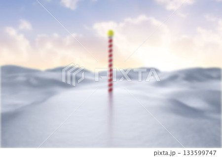 Blurry north pole landscape 133599747