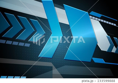 Arrows on technical background Arrows on technical background 133599888