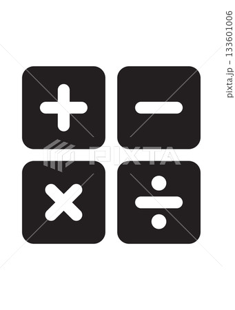 Education maths icon stock illustration 133601006