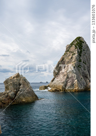 鹿児島枕崎の海岸線 133601076