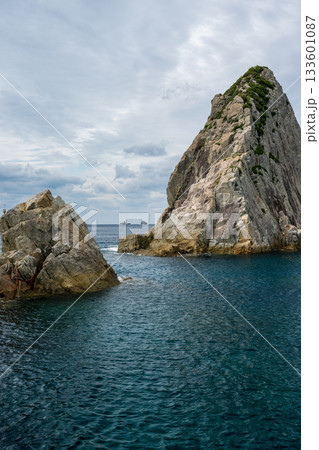 鹿児島枕崎の海岸線 133601087