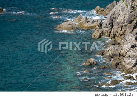 鹿児島枕崎の海岸線 鹿児島枕崎の海岸線 133601128