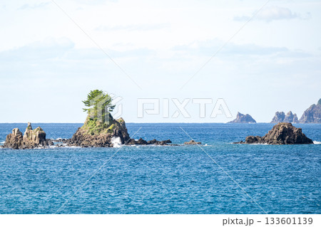 鹿児島枕崎の海岸線 133601139