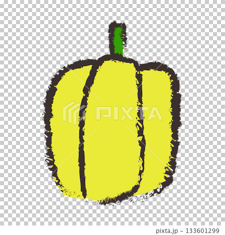 黃色辣椒粉的插圖 133601299