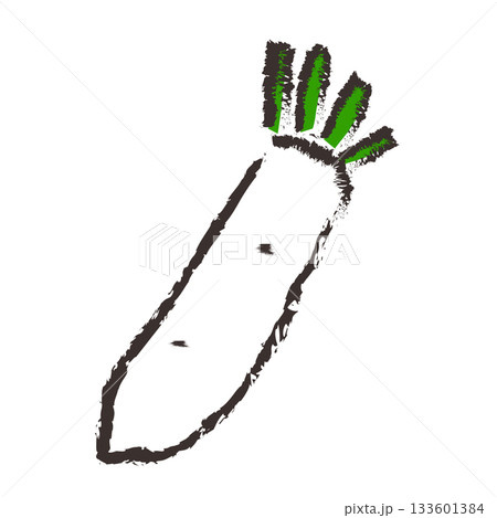 大根のイラスト 133601384