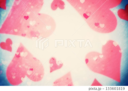 Digitally generated Valentines heart design Digitally generated Valentines heart design 133601819