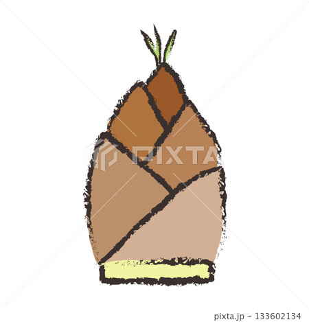 たけのこのイラスト 133602134