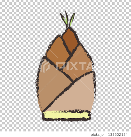 たけのこのイラスト 133602134