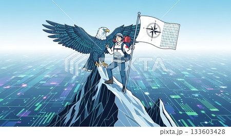 デジタル探検、羅針盤が導く未来の道標 133603428