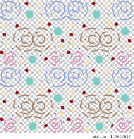 seamless pattern with gift boxes and dots seamless pattern with gift boxes and dots 133603618