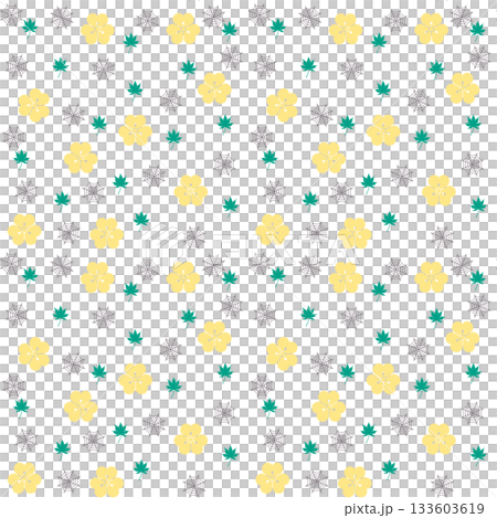 seamless pattern with gift boxes and dots 133603619