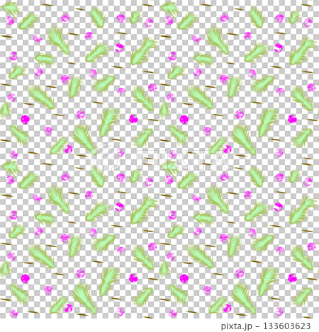 seamless pattern with gift boxes and dots 133603623