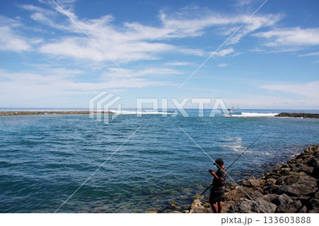 グアム ハガニア ハガニア湾 グアム ハガニア ハガニア湾 133603888