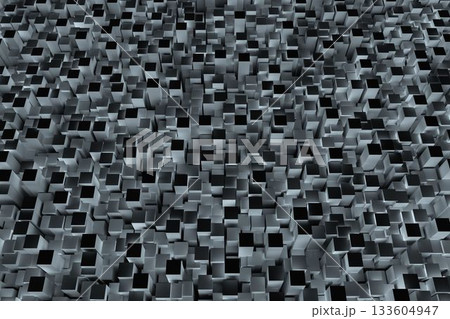 Blocks over abstract background 133604947