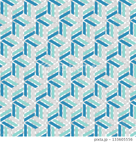 Swatch compatible Tortoiseshell Ajiro Japanese traditional pattern background material texture seamless blue light blue Swatch compatible Tortoiseshell Ajiro Japanese traditional pattern background material texture seamless blue light blue 133605556
