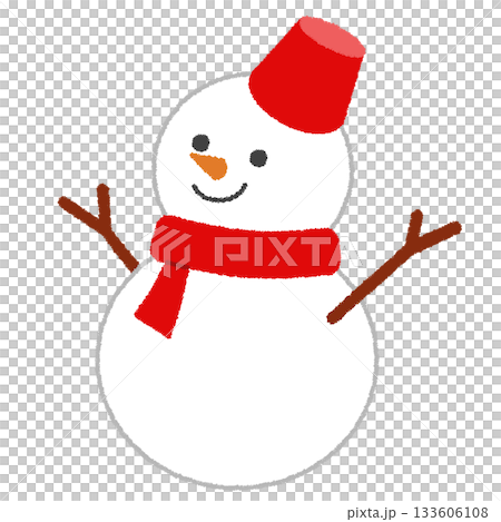 Snowman's illustration 133606108