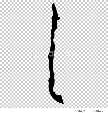 智利地圖輪廓 智利地圖輪廓 133606278