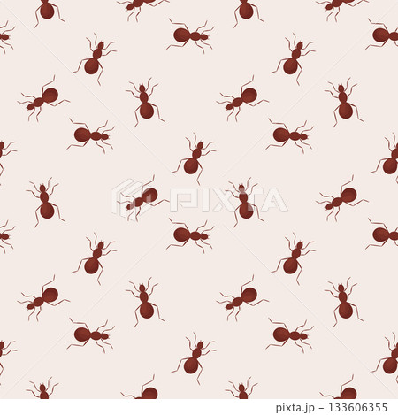 ant seamless pattern ant seamless pattern 133606355