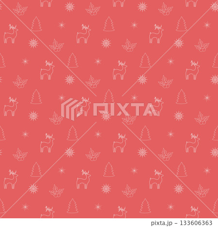deer and snowflakes deer and snowflakes 133606363