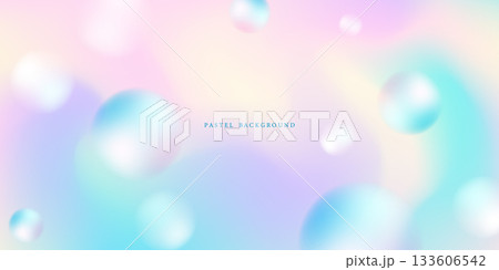 Pastel color liquid wave background, abstract, modern design vector illustration. 133606542