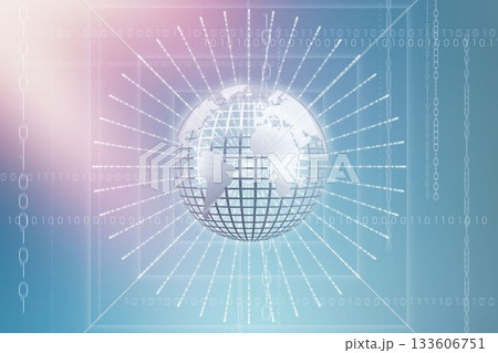 Composite image of planet earth 133606751