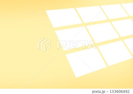 White squares on yellow background White squares on yellow background 133606892