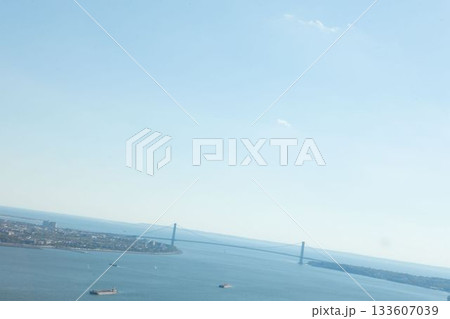 Bridge over river against sky 133607039