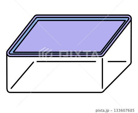 保存容器　タッパー　イラスト素材　2 133607685