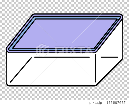 保存容器　タッパー　イラスト素材　2 133607685