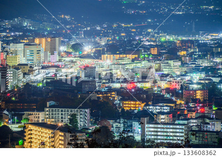 松本駅周辺の夜景 松本駅周辺の夜景 133608362