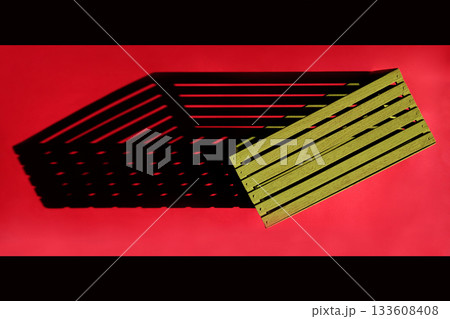 Abstract still life Geometry of the shadow 133608408