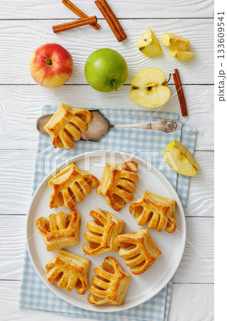 Puff Pastry Apple Pockets, Apple Hand Pies Puff Pastry Apple Pockets, Apple Hand Pies 133609541